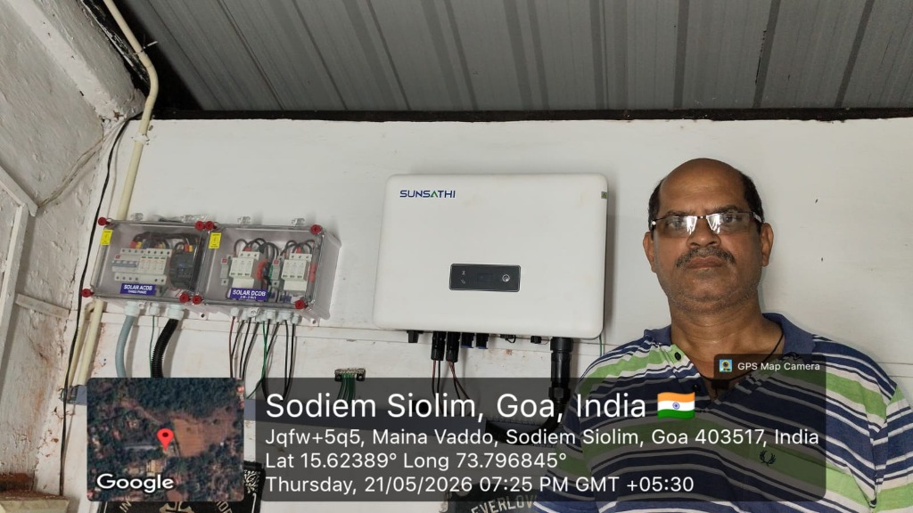 Installation in Borim, Goa