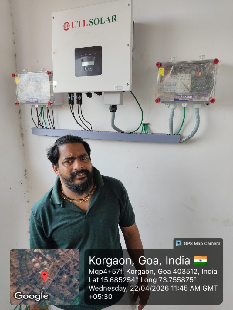 Rooftop structural mounting in Goa